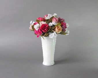 Vintage Milk Glass Vase