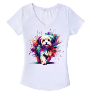 Maltipoo T-shirt | Dog Tee | Dog Art | Dog Lover Gift | Dog Mom Gift | Dog Dad | Maltipoo Lover | Art Lover | Maltipoo Dog | Gift for her
