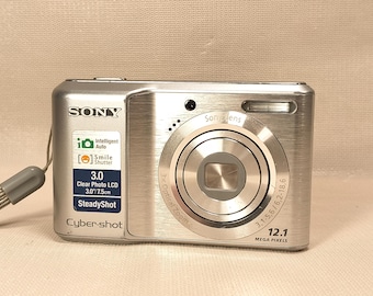 Sony Cyber-shot DSC-T5 Digital Camera (working, Shows Wear and