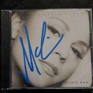 Signed Mariah Carey Music Box CD - Authentigraph COA