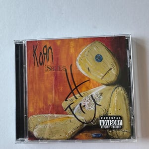 Signed Korn - ISSUES CD - Jonathan Davis Autograph with CoA