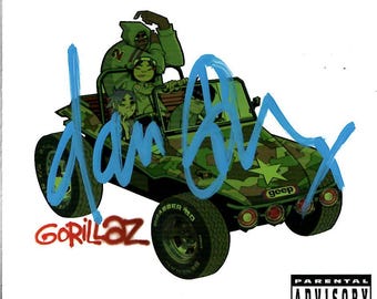 Gorillaz – GORILLAZ CD Signed By: Damon Albarn Coa - Free