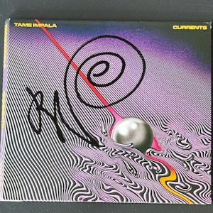 Signed Tame Impala CURRENTS CD - Kevin Parker Autograph with CoA