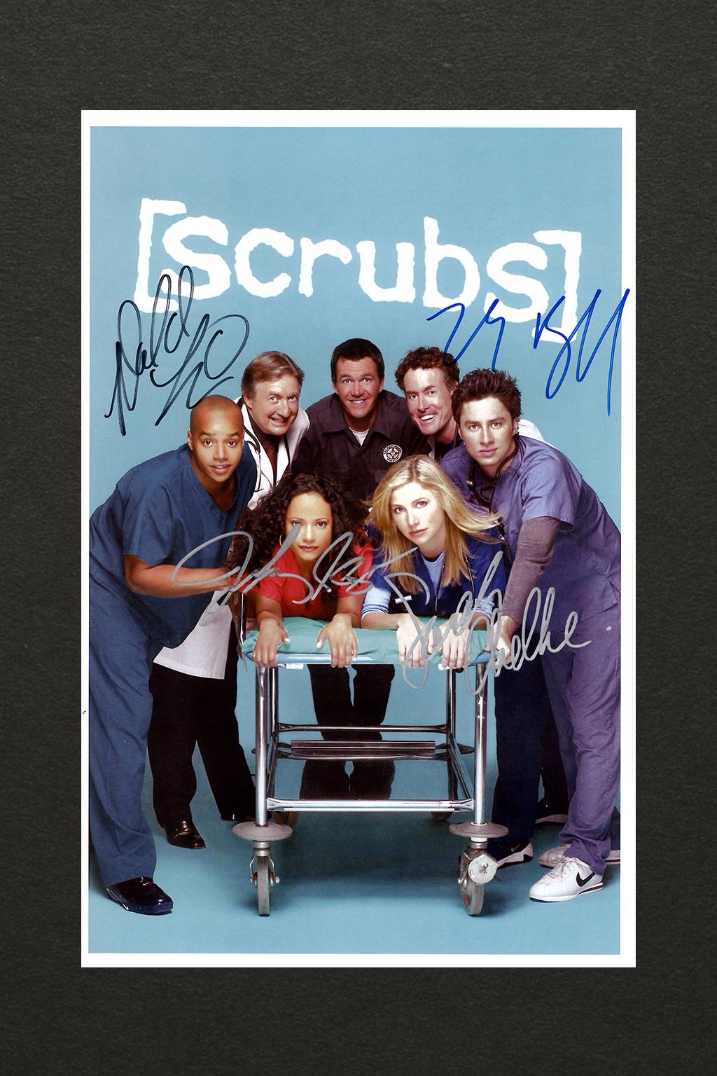 Sarah Chalke Scrubs My Occurrence Scrubs, Signed Poster