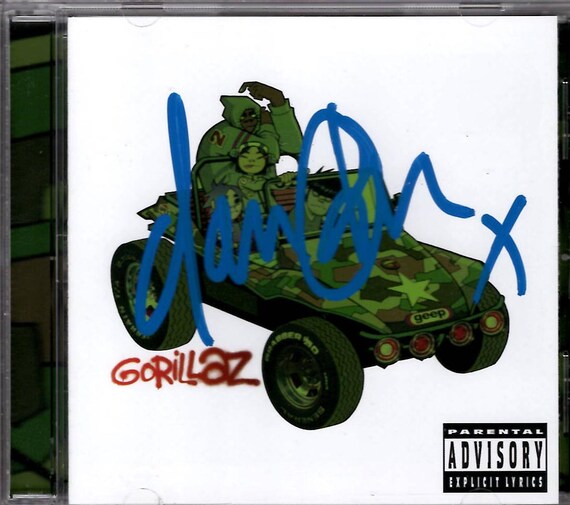 Gorillaz – GORILLAZ CD Signed By: Damon Albarn Coa - Free
