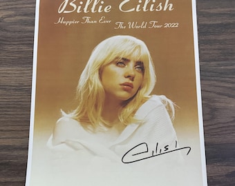 BILLIE EILISH レコード　ポスター付き Happier Than Ever (帯付/2枚組アナログレコード) : BILLIE