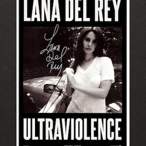 Lana Del Rey Signed - Etsy