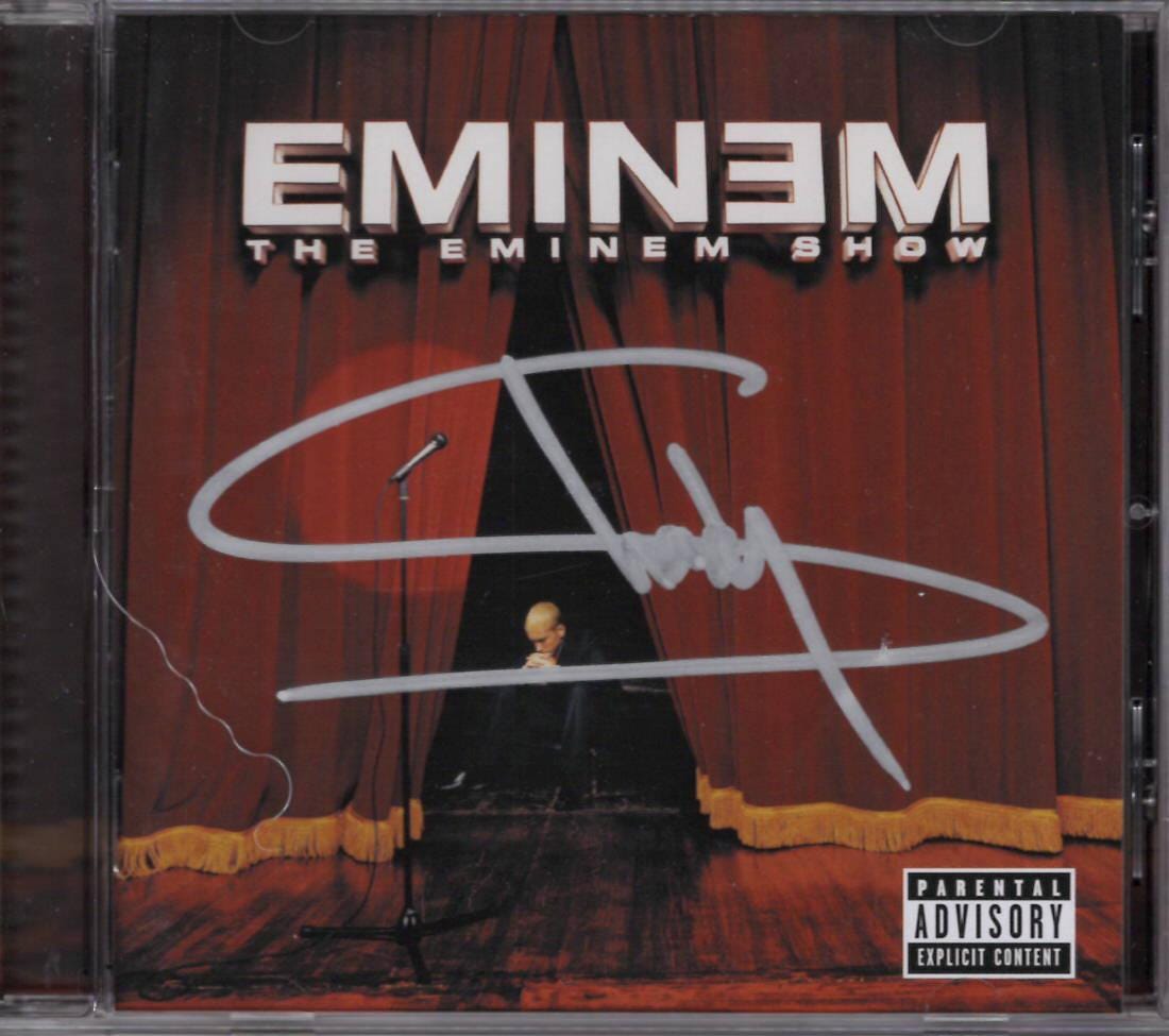 【 SALE】エミネム　直筆サインPhoto EMINEM 直筆サイン入りフォトフレーム エミネム - メルカリ