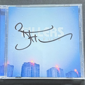Signed The Killers - Hot Fuss CD - Brandon Flowers Autograph with CoA