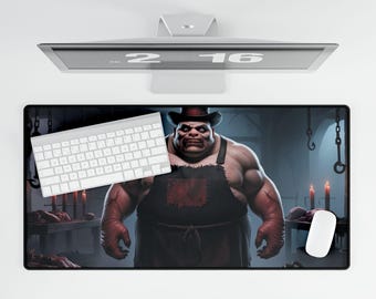 Pudge Dota 2 Desk Mat – Gamer Hero Art Mouse Pad