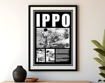 Ippo Manga Boxing Canvas Poster - Etsy