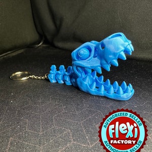 3d Printed T-Rex Keychain