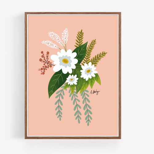 Floral Pattern Art Print Pattern Art Printable Cozy Home - Etsy