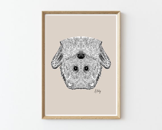 Baby Bat Art Print | Baby Animals Wall Art | Customizable Prints | Nursery Prints | Wildlife Prints | Nature Prints | Large Wall Art