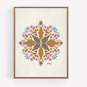 Scandinavian Floral Wall Art