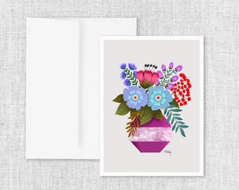 Bloom and Thrive - Greeting Card