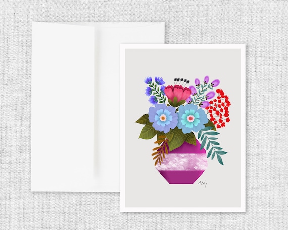 Bloom and Thrive - Greeting Card