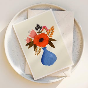 Floral Note Cards: Whimsical Garden Collection, Blank Inside