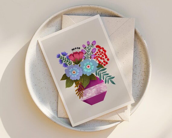 Bloom and Thrive - Greeting Card