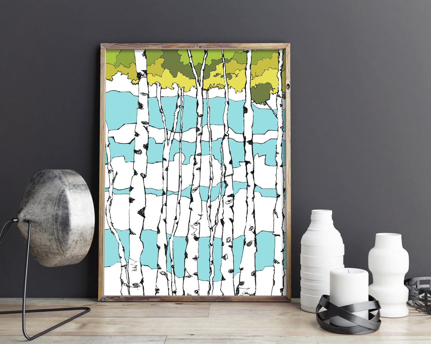 Quaking Aspens Wall Art Print | Etsy