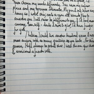 Personalisierte Lesung über psychische Liebe, geliefert als wunderschöner Brief von der Person, von der Sie träumen