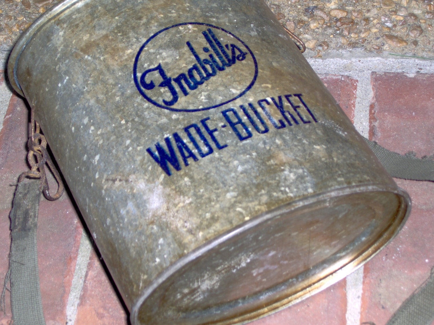 Vintage Frabill's Wade BucketMinnow bucket with Original Etsy