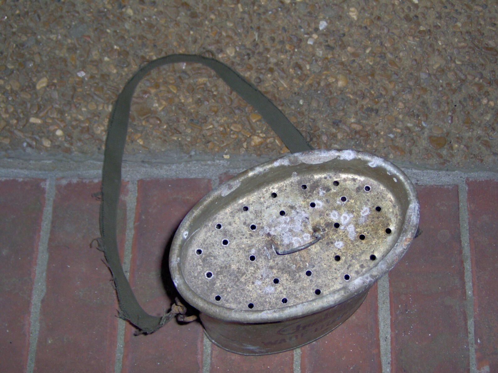 Vintage Frabill's Wade BucketMinnow bucket with Original Etsy