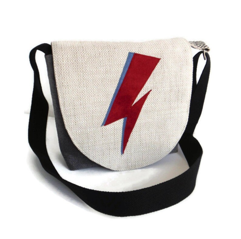 David Bowie Clutch Bag w// Shoulder Strap