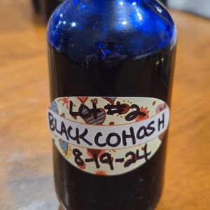 Organic Black Cohosh tincture