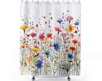 Meadow Flowers 1 Shower Curtains
