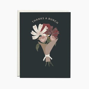 Tarjeta de agradecimiento con flores, tarjetas de agradecimiento especiales, papelería de gratitud, notas de agradecimiento A2,