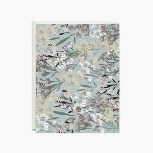 Papelería personal Floral Meadows, tarjetas de escritura para oficina, tarjetas de notas en blanco, papelería para escribir cartas