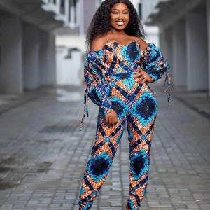 Ankara short jumpsuit styles sale