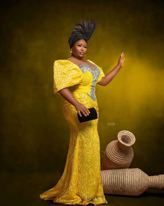 Luxury Beaded Homecoming Dress: African Wedding Guest Gown