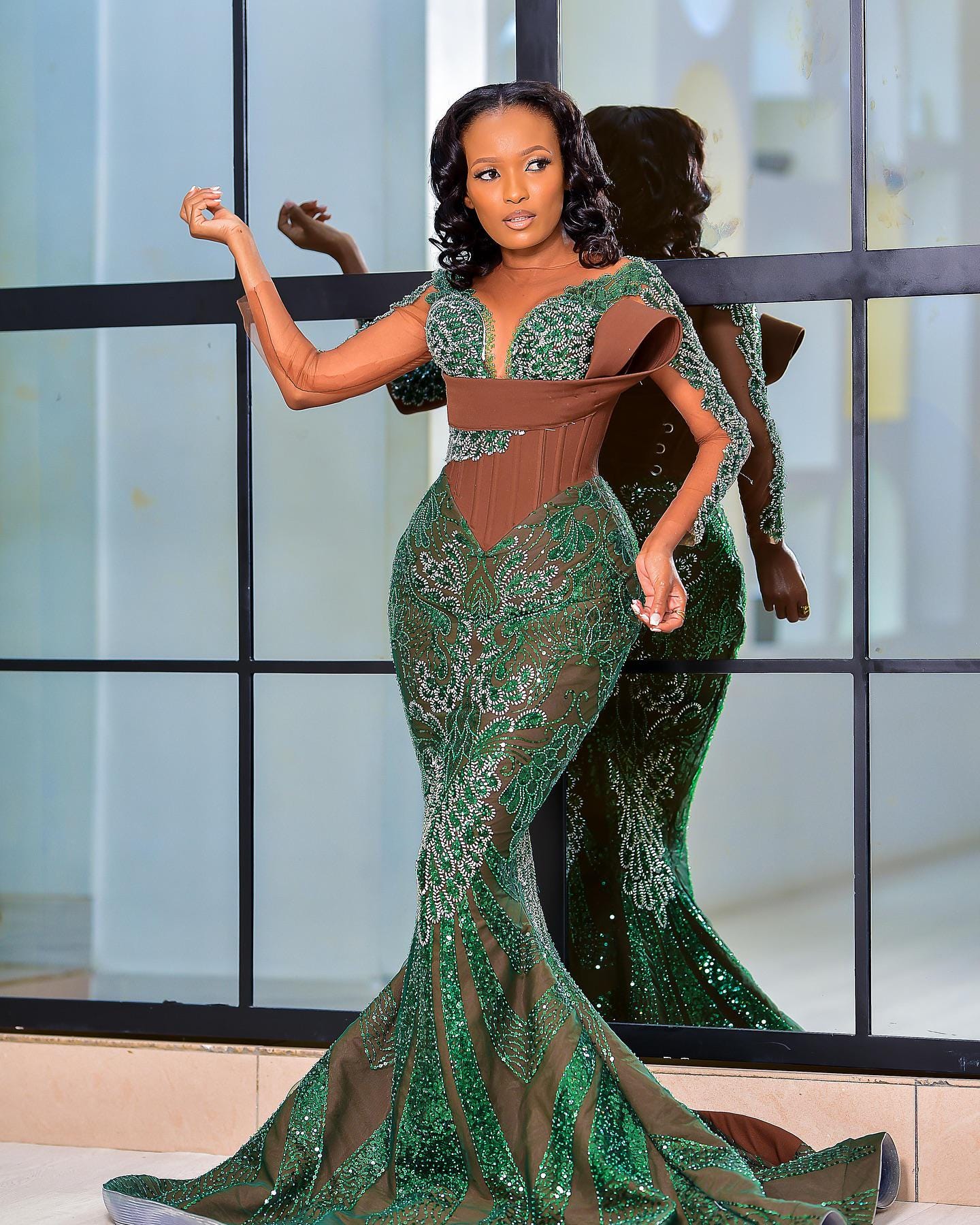 african american homecoming dresses Chiffon Long Homecoming Dresses,Homecoming Dress with Slit,Modest Homecoming Dress,HC00084, US14W / Burgundy