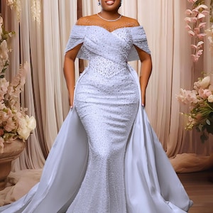 Luxury wedding dress,African fully homecoming women clothing dress,Prom dress, Birthday,Evening dress,Party ball dress,Wedding guest,Red Car