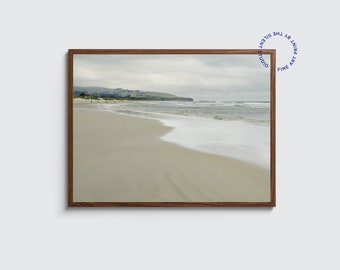 Fine Art Landscape Photography Print of a beach. Calm and serene atmosphere. Beach wall art decor