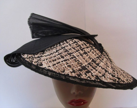 Celine Robert Chapeaux French Millinery Straw Twe… - image 2