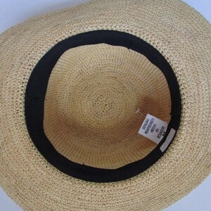 Panama Montecristi Natural Texture Straw Hat Ecuador Crochet - Etsy