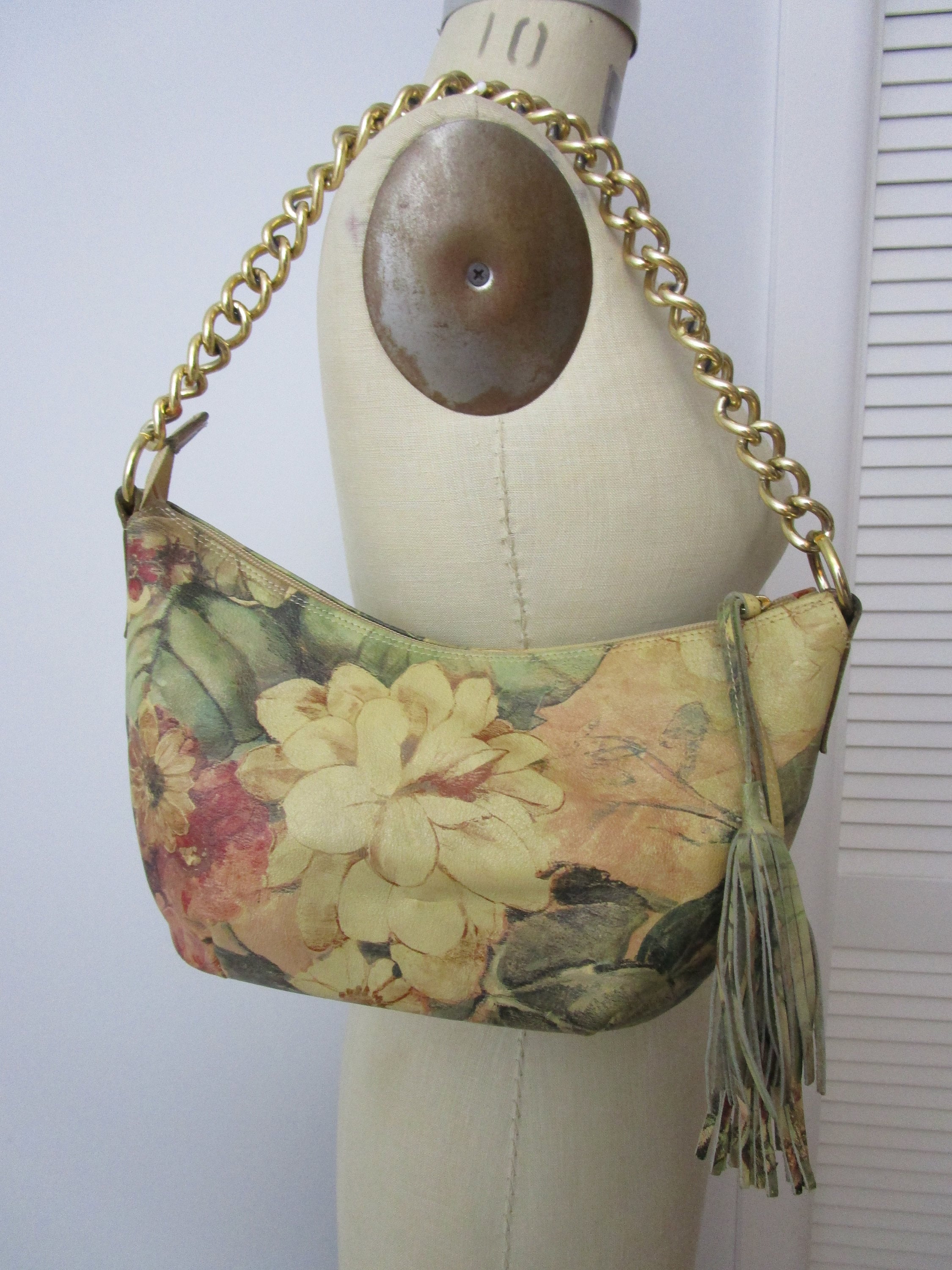 Maurizio taiuti floral leather handbags deals