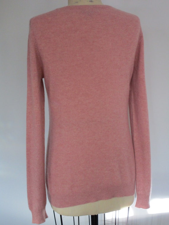 M Macys CASHMERE Pullover Knit Sweater Charter Cl… - image 9