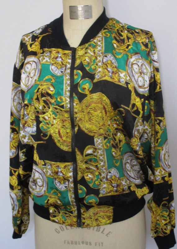 Bomber Noir Vintage Upcycled by Josua Carvalho