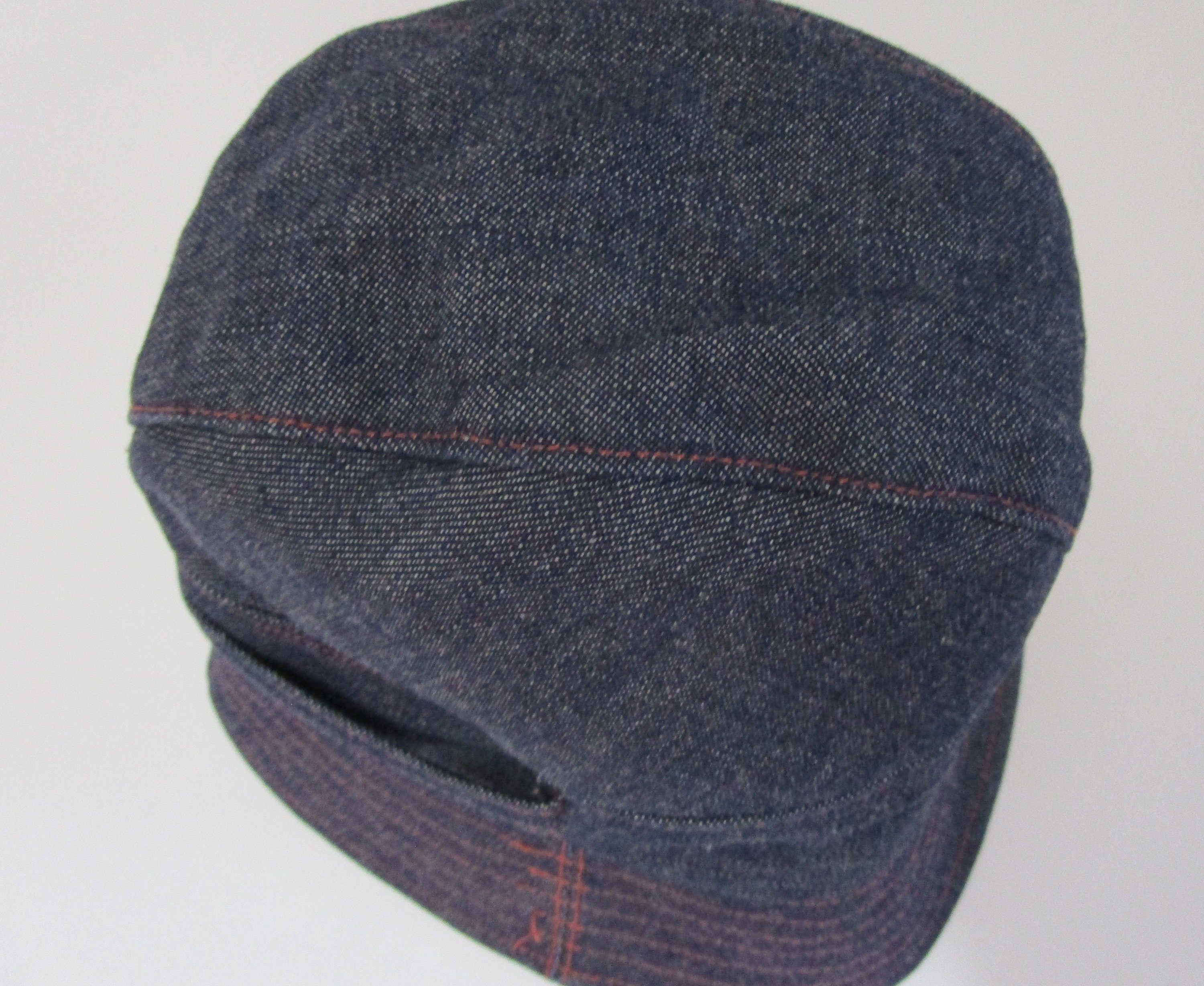 Denim Blue Bucket Brim Hat Packables New York Handmade Denim Mashup Bucket Hat main image 3