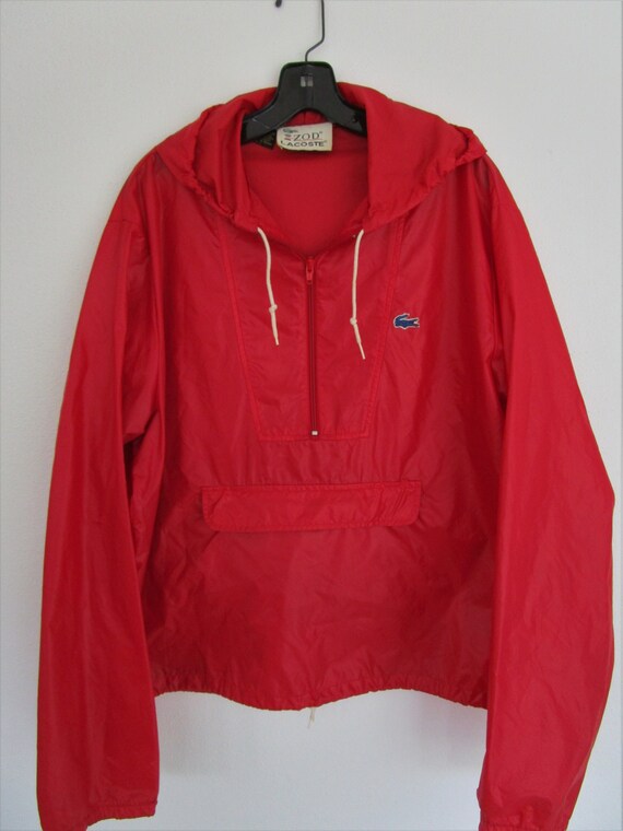 XL Mens Lacoste Windbreaker Alligator 