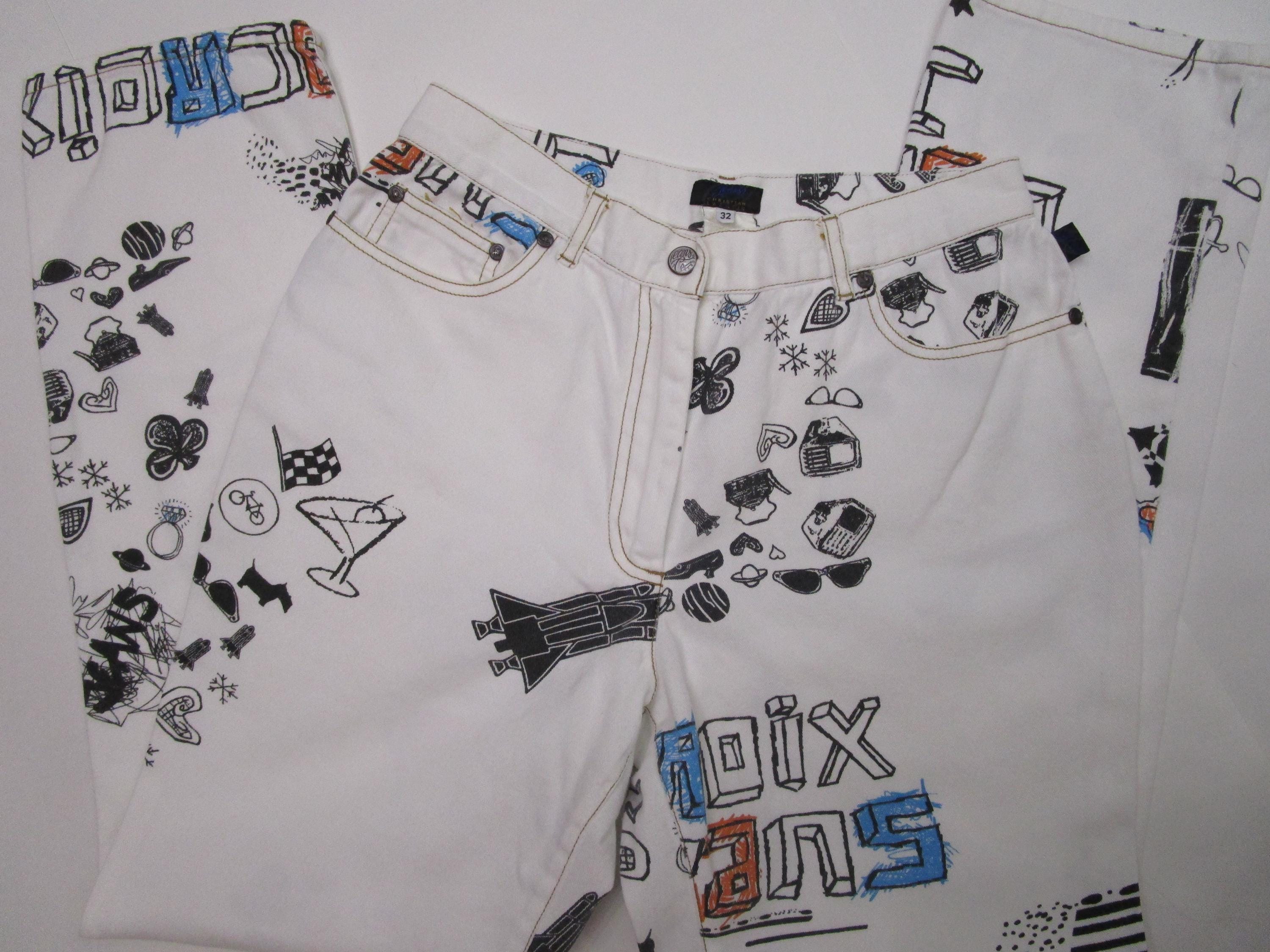 Jeans by Christian Lacroix - Etsy