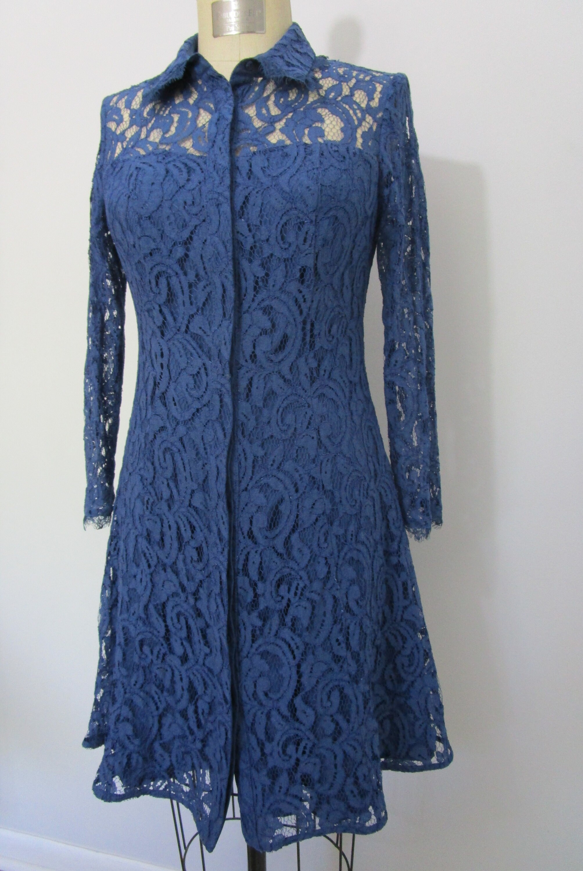 Nanette lepore hotsell lace shirt dress
