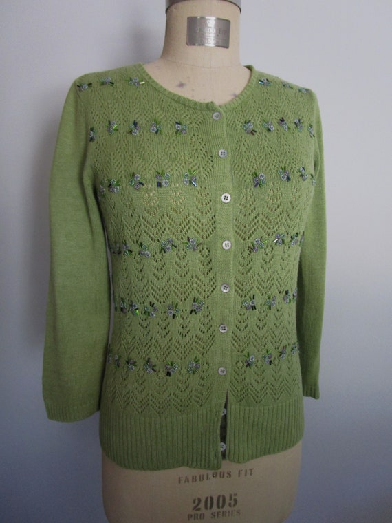 Sigrid olsen sweater best sale cardigan