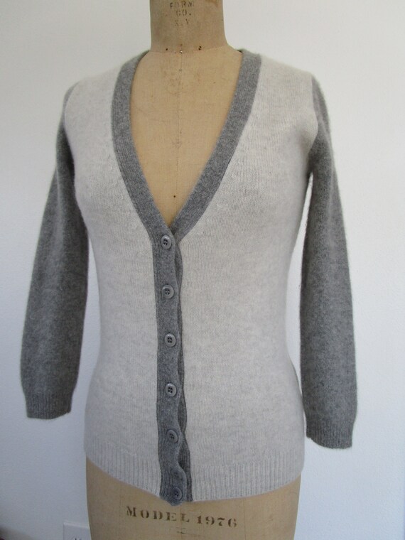 XS J Crew CASHMERE Cardigan Sweater 2 