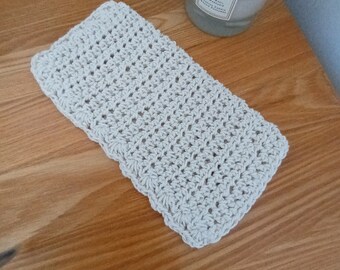 cotton wash mitt