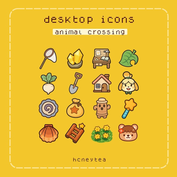 animal crossing icons | animal crossing desktop file icons | desktop icons | animal crossing notion icons | animal crossing desktop icons